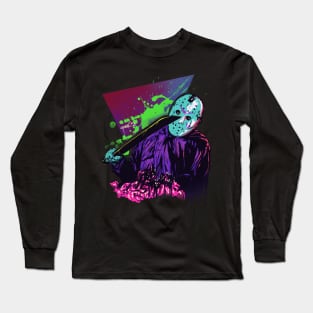 Voorhees Neon Long Sleeve T-Shirt